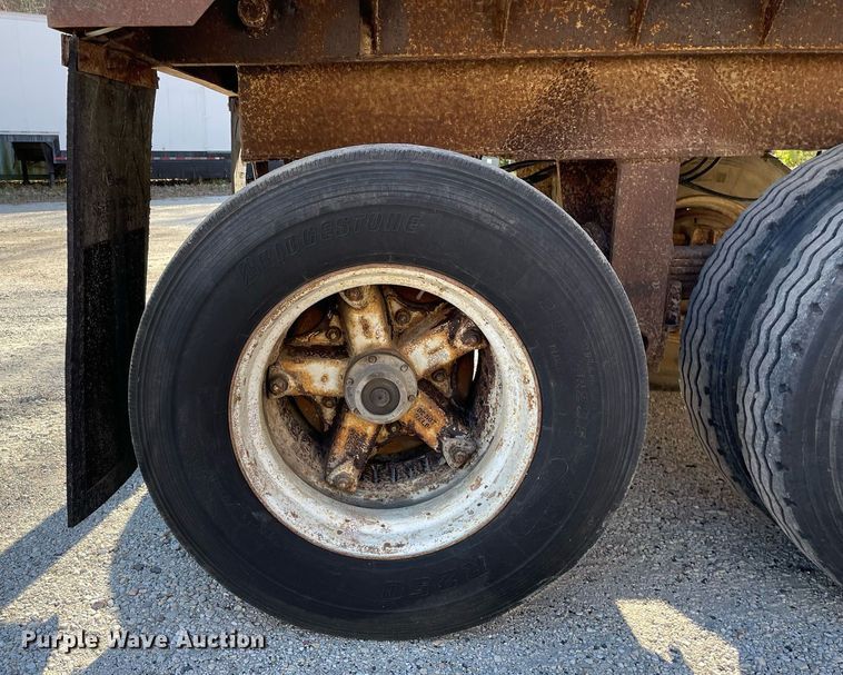 image for item DP0219 1999 Dierzen  end dump trailer