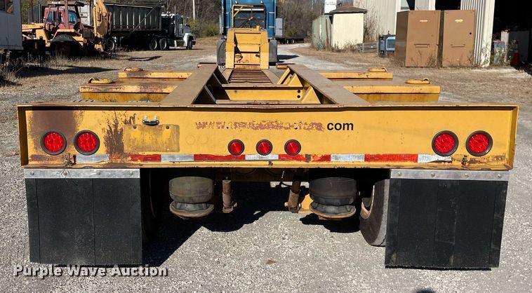 image for item DP0227 1991 Trail King TM100MDG-483  lowboy equipment trailer