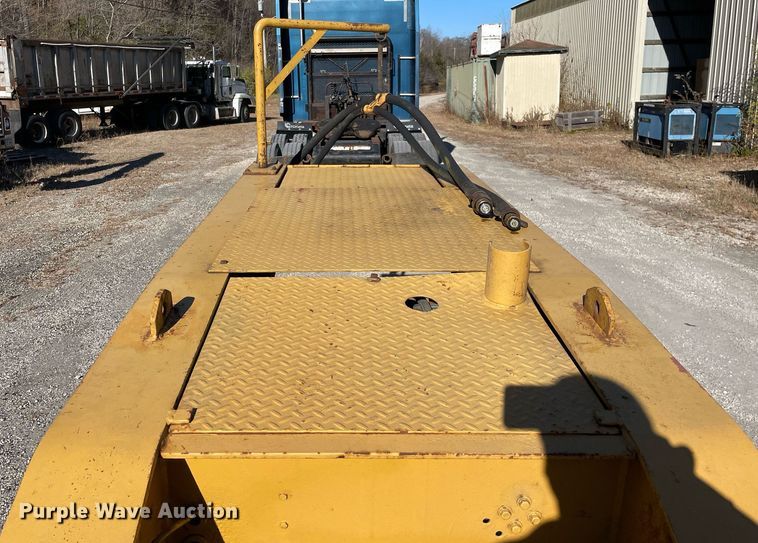 image for item DP0227 1991 Trail King TM100MDG-483  lowboy equipment trailer