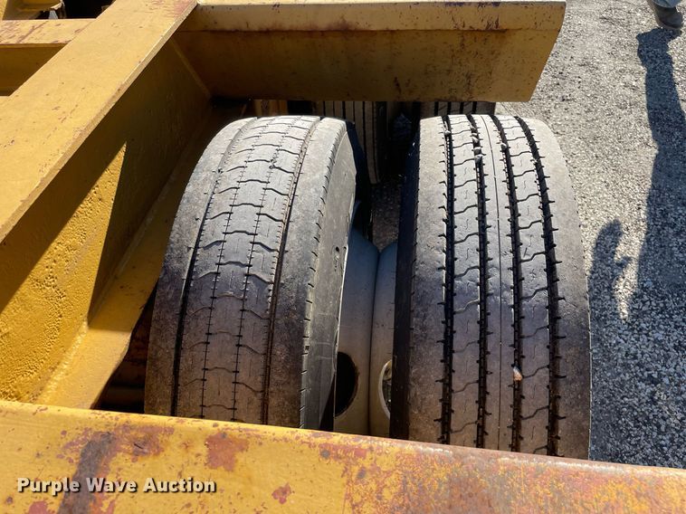 image for item DP0227 1991 Trail King TM100MDG-483  lowboy equipment trailer