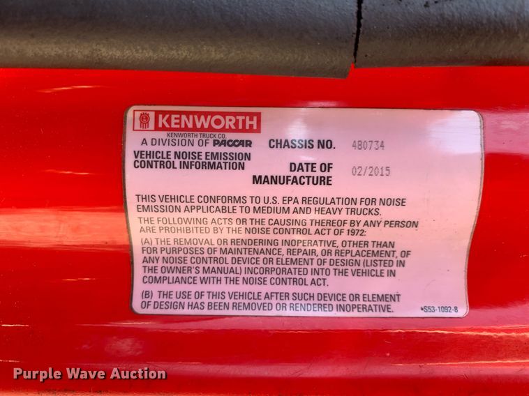 image for item DP8736 2016 Kenworth T680  semi truck