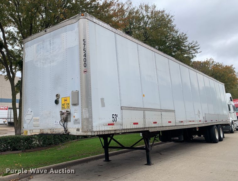image for item DP8746 2001 Wabash DVCVHPC  dry van trailer