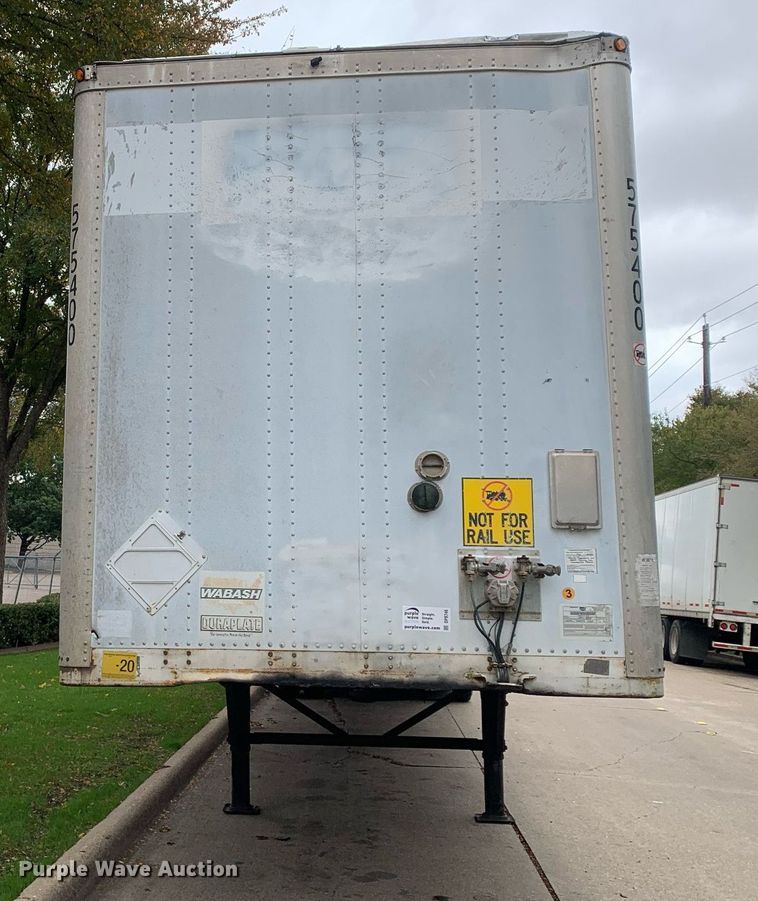 image for item DP8746 2001 Wabash DVCVHPC  dry van trailer