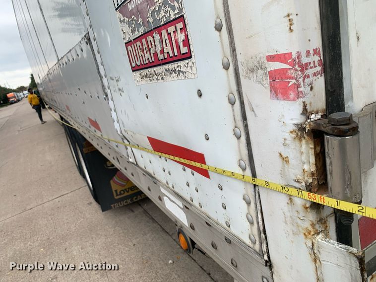 image for item DP8746 2001 Wabash DVCVHPC  dry van trailer