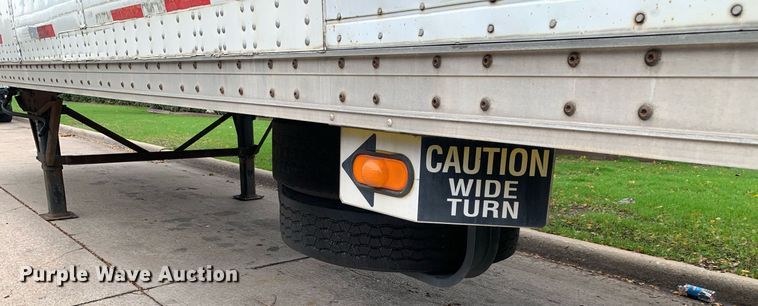 image for item DP8746 2001 Wabash DVCVHPC  dry van trailer