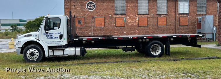 image for item DQ0938 2013 Freightliner Business Class M2  flatbed truck