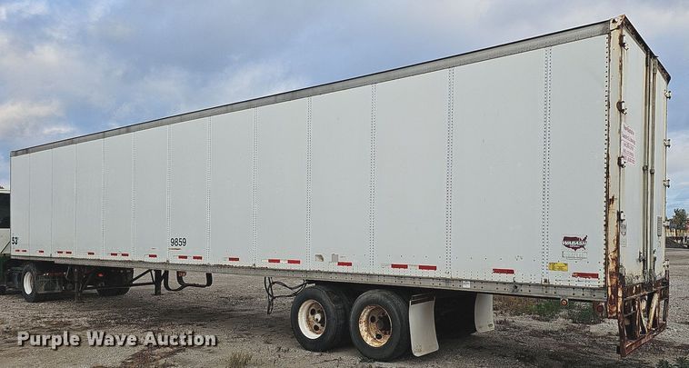 image for item DS5653 1999 Wabash National  dry van trailer