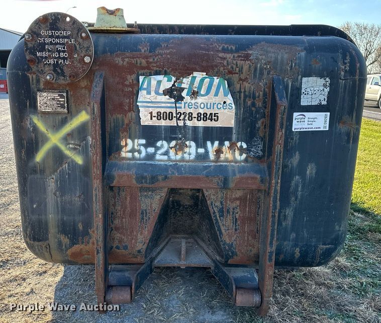 image for item DW2931 Wastequip Waste Shuttle  liquid roll-off container