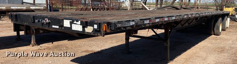 image for item GG9795 1996 Fruehauf PAA-NT1-NT1S-48W  flatbed trailer