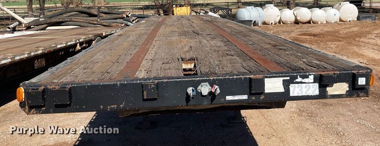 image for item GG9795 1996 Fruehauf PAA-NT1-NT1S-48W  flatbed trailer