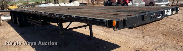 image for item GG9795 1996 Fruehauf PAA-NT1-NT1S-48W  flatbed trailer