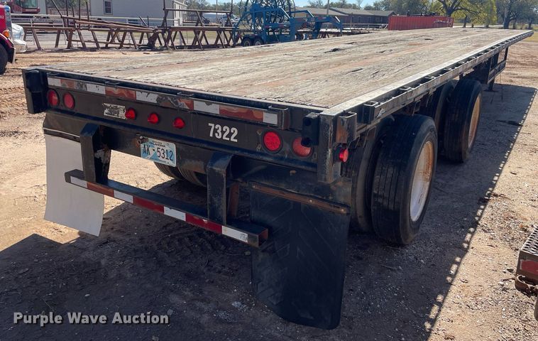 image for item GG9795 1996 Fruehauf PAA-NT1-NT1S-48W  flatbed trailer