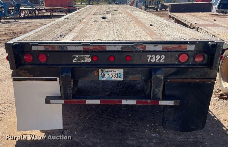 image for item GG9795 1996 Fruehauf PAA-NT1-NT1S-48W  flatbed trailer