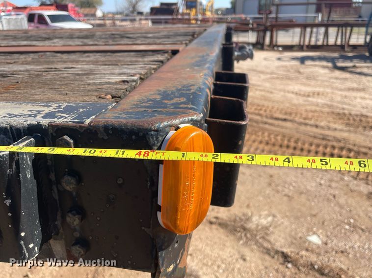 image for item GG9795 1996 Fruehauf PAA-NT1-NT1S-48W  flatbed trailer