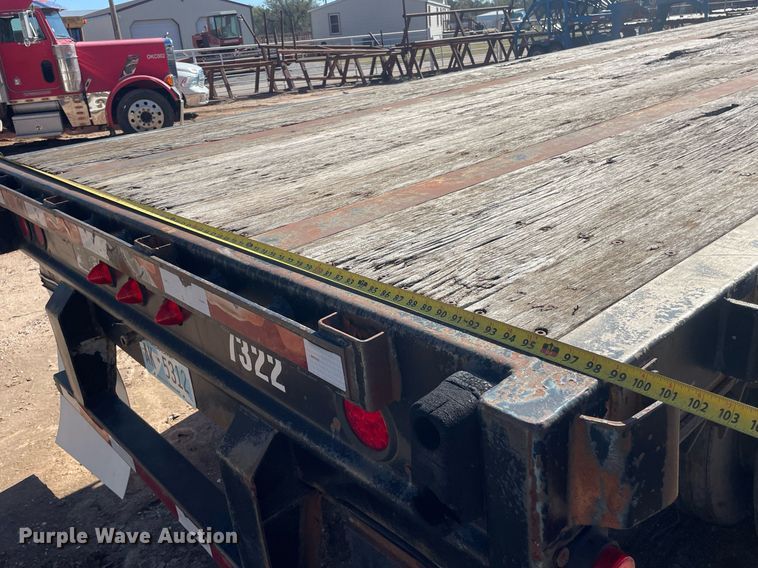 image for item GG9795 1996 Fruehauf PAA-NT1-NT1S-48W  flatbed trailer