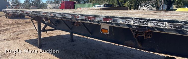 image for item GG9795 1996 Fruehauf PAA-NT1-NT1S-48W  flatbed trailer