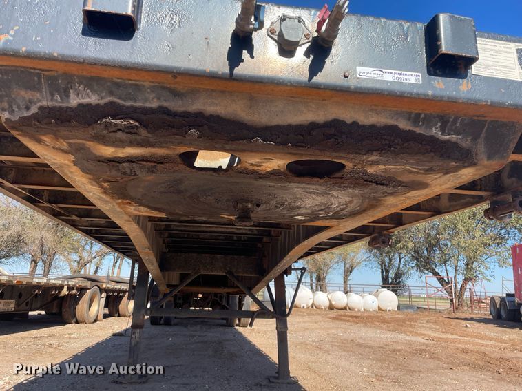 image for item GG9795 1996 Fruehauf PAA-NT1-NT1S-48W  flatbed trailer