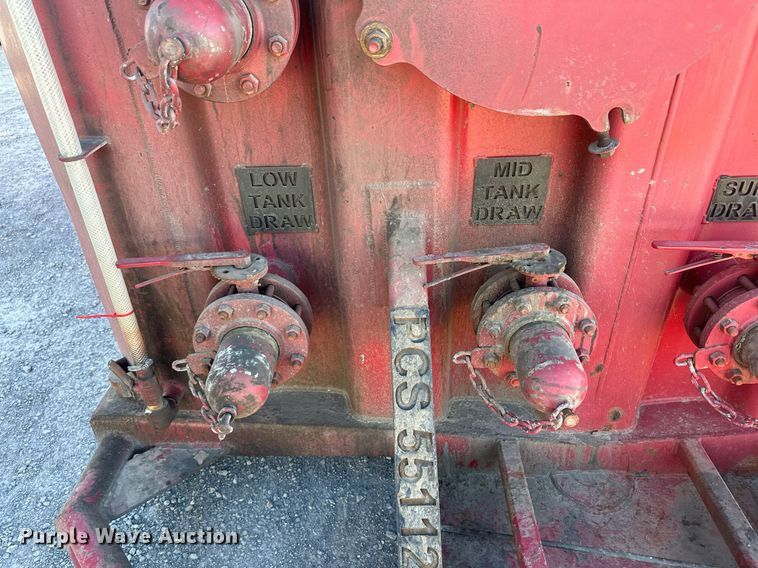 image for item IU9051 2004 VE Enterprises  frac tank trailer