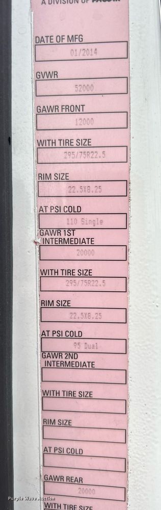 image for item KH9559 2014 Kenworth T680  semi truck