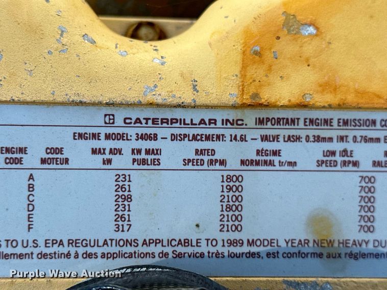 image for item KT9231 Caterpillar 3406B  engine