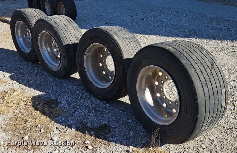 image for item LB9593 (4) Michelin X One tires and wheels