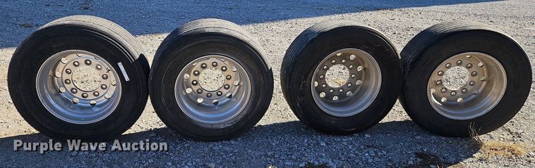 image for item LB9593 (4) Michelin X One tires and wheels