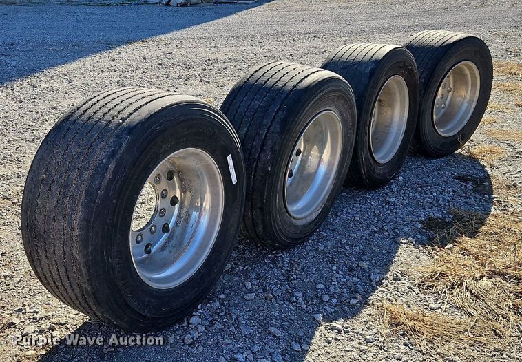 image for item LB9593 (4) Michelin X One tires and wheels