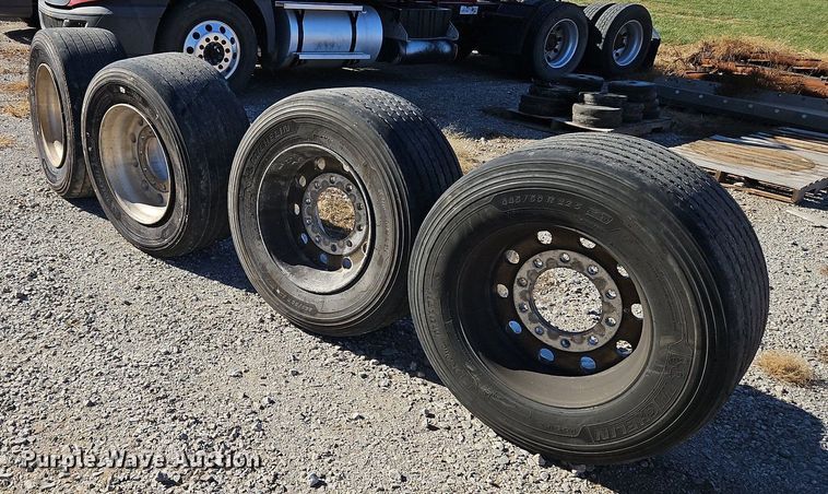 image for item LB9593 (4) Michelin X One tires and wheels