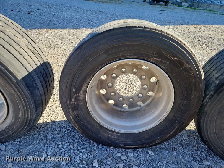 image for item LB9593 (4) Michelin X One tires and wheels