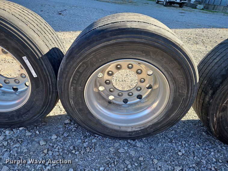 image for item LB9593 (4) Michelin X One tires and wheels