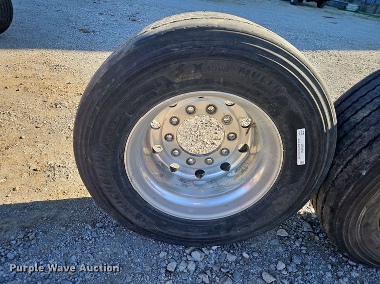 image for item LB9593 (4) Michelin X One tires and wheels