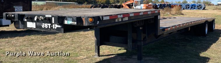 image for item LV9190 2015 Fontaine  drop deck equipment trailer