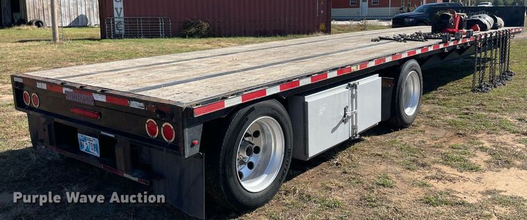 image for item LV9190 2015 Fontaine  drop deck equipment trailer