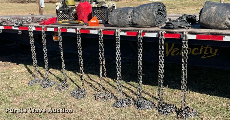 image for item LV9190 2015 Fontaine  drop deck equipment trailer