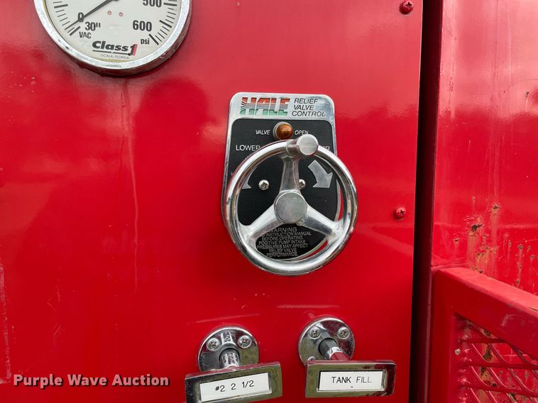 image for item LV9193 1987 GMC C7000  pumper fire truck