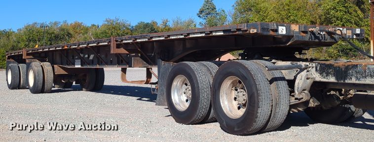 image for item LY9477 1996 Transcraft TL-2000  flatbed trailer
