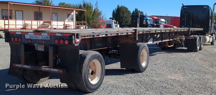 image for item LY9477 1996 Transcraft TL-2000  flatbed trailer