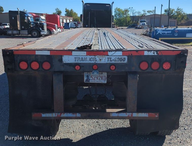image for item LY9477 1996 Transcraft TL-2000  flatbed trailer