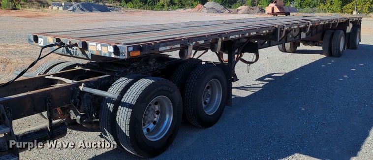 image for item LY9477 1996 Transcraft TL-2000  flatbed trailer