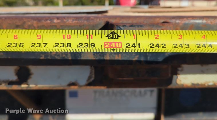 image for item LY9477 1996 Transcraft TL-2000  flatbed trailer