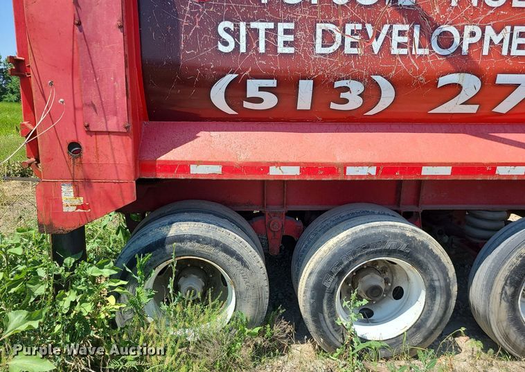 image for item MO9903 2012 MAC end dump trailer
