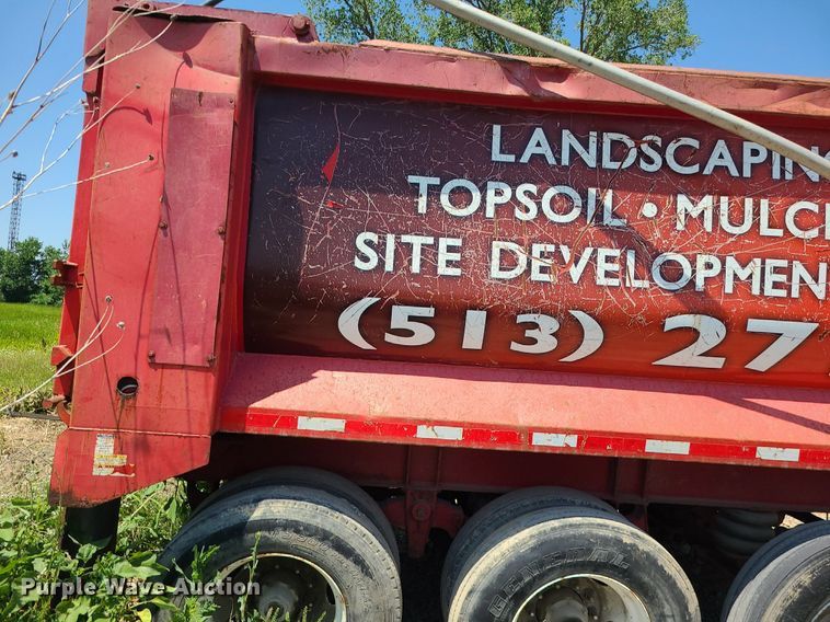 image for item MO9903 2012 MAC end dump trailer