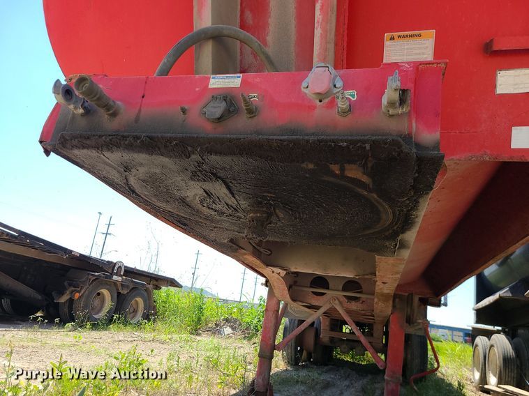 image for item MO9903 2012 MAC end dump trailer