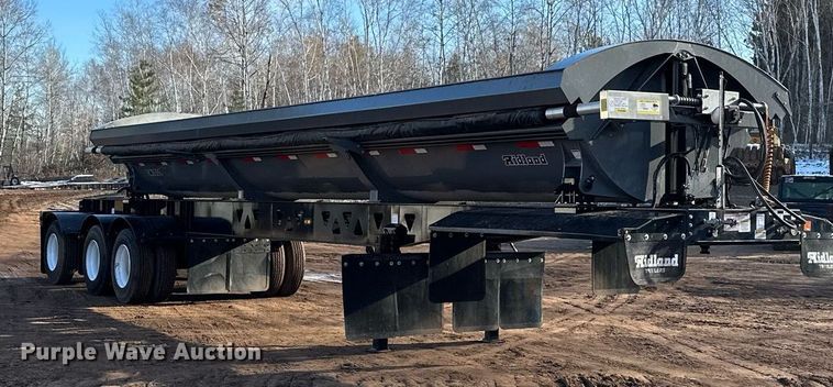 image for item MQ9529 2022 Midland MG46TW3000  side dump trailer