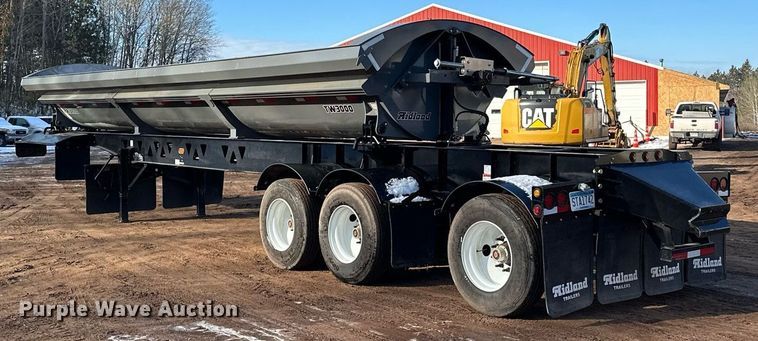 image for item MQ9529 2022 Midland MG46TW3000  side dump trailer