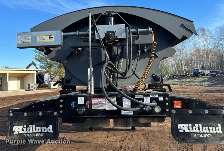 image for item MQ9529 2022 Midland MG46TW3000  side dump trailer