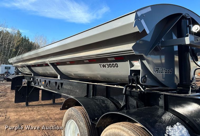 image for item MQ9529 2022 Midland MG46TW3000  side dump trailer