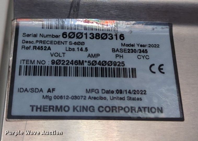 image for item MX9418 2023 CIMC Cool Globe  refrigerated van trailer