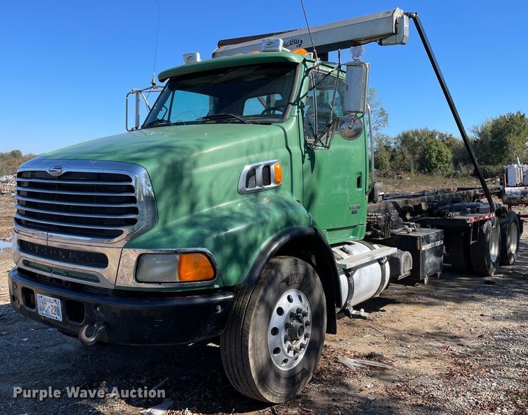 image for item NA9697 2008 Sterling LT9500  roll-off container truck