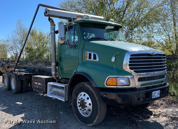 image for item NA9697 2008 Sterling LT9500  roll-off container truck